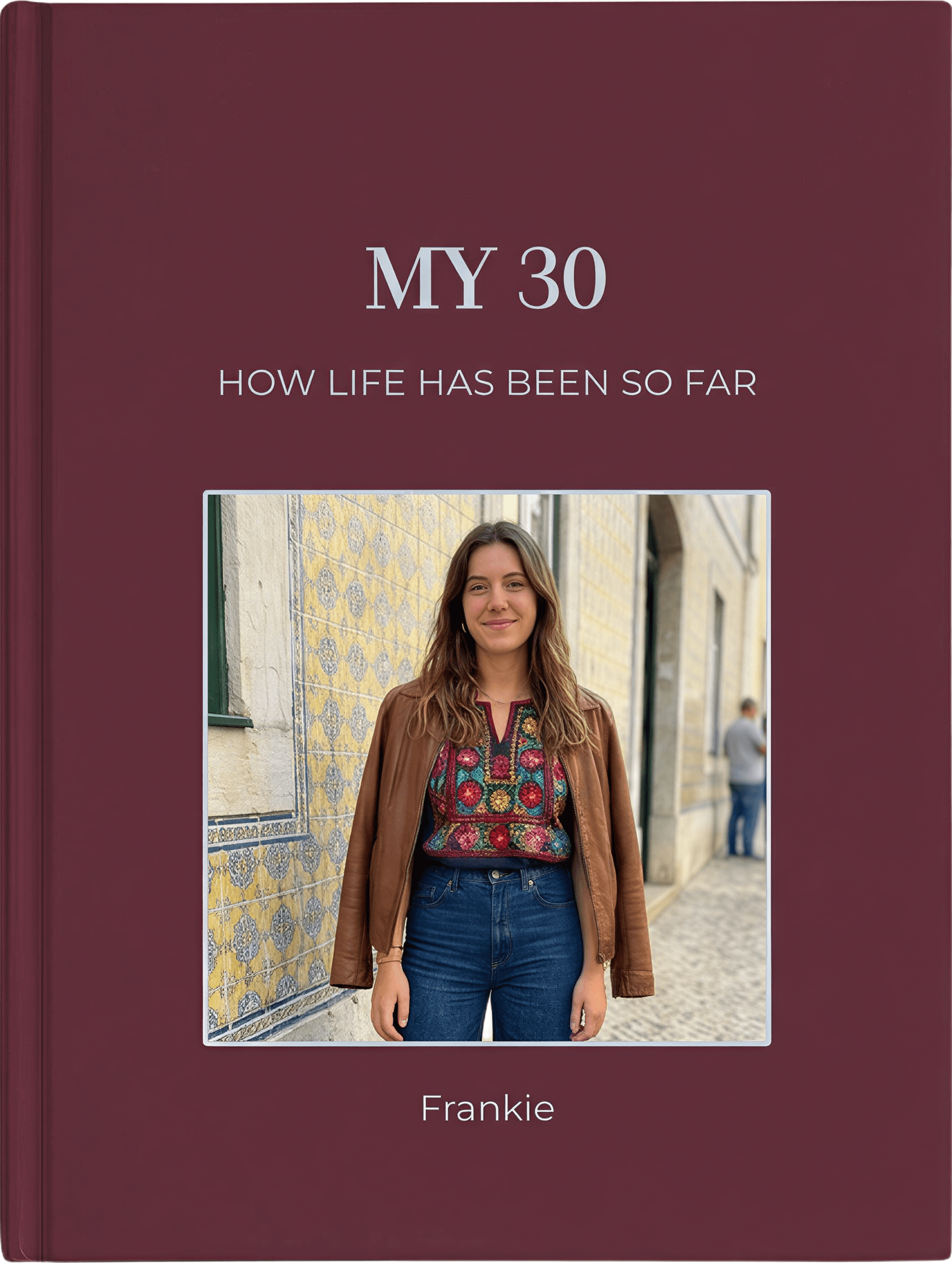 Hardcover book example